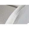 Sedia a Dondolo Home ESPRIT Bianco Dorato Poliestere Metallo 73 x 75 x 97 cm