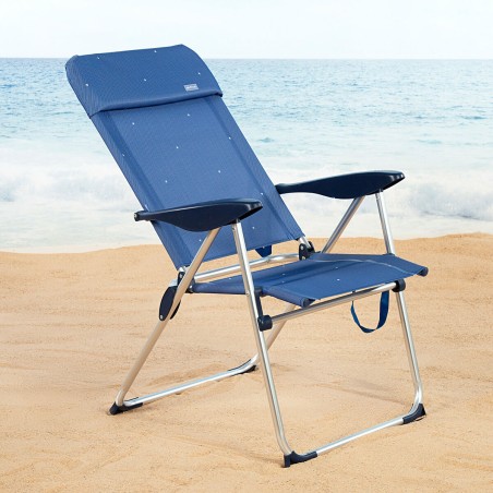 Sedia da Spiaggia Aktive 48 x 110 x 65 cm (2 Unità)