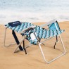 Sedia da Spiaggia Aktive 48 x 95 x 78 cm (2 Unità)
