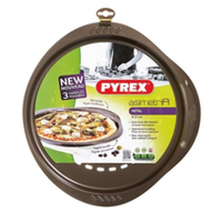 Stampo per Pizza Pyrex Marrone Nero Metallo
