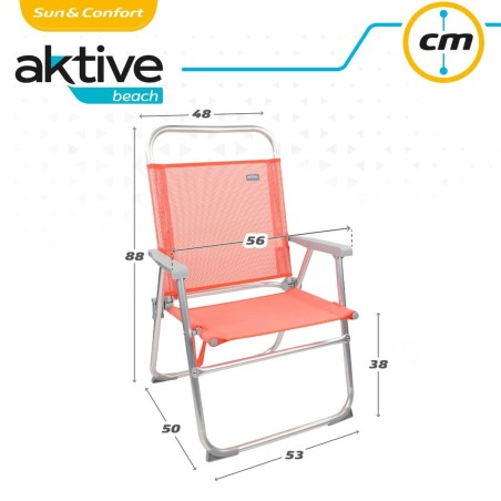 Sedia Pieghevole Aktive 48 x 50 x 88 cm