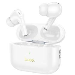 Auricolari Wireless con Custodia di Ricarica Hoco EW56 Plus Generoso Bianco