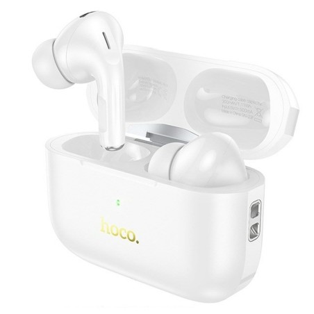 Auricolari Wireless con Custodia di Ricarica Hoco EW56 Plus Generoso Bianco