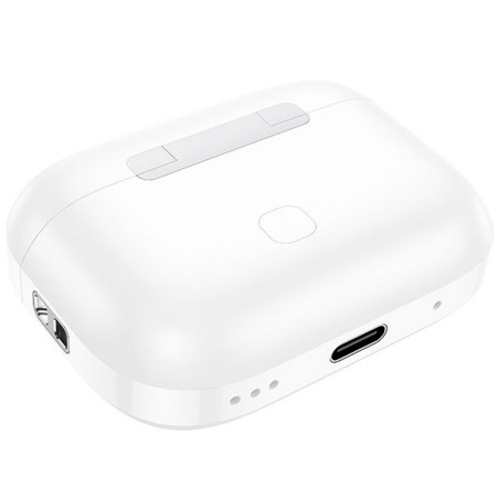 Auricolari Wireless con Custodia di Ricarica Hoco EW56 Plus Generoso Bianco