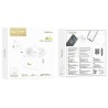 Auricolari Wireless con Custodia di Ricarica Hoco EW56 Plus Generoso Bianco