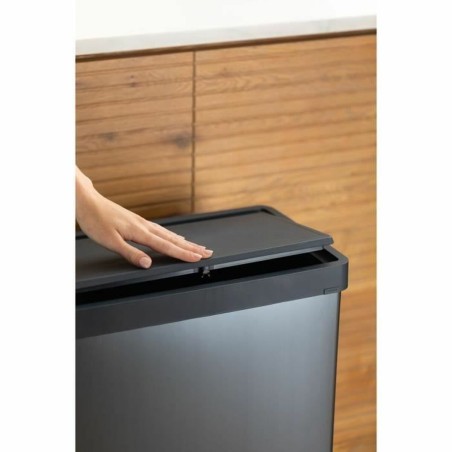 Secchio della spazzatura Curver VERTO Grigio Plastica 54 L