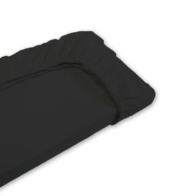 Lenzuolo con angoli aderenti Happy Home Mix Colors Nero Piazza e mezza Lenzuolo con angoli aderenti Happy Home Mix Colors Nero Piazza e mezza