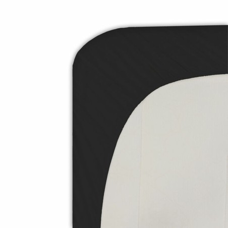Lenzuolo con angoli aderenti Happy Home Mix Colors Nero Piazza e mezza