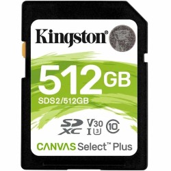 Scheda Di Memoria SDXC Kingston Canvas Select Plus 512 GB