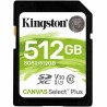 Scheda Di Memoria SDXC Kingston Canvas Select Plus 512 GB