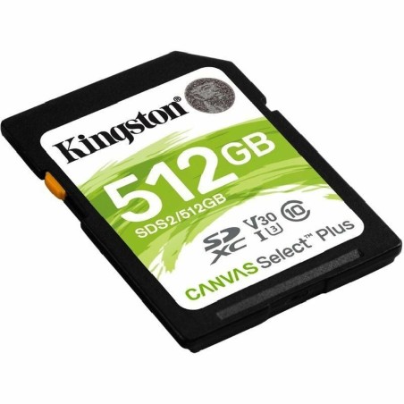 Scheda Di Memoria SDXC Kingston Canvas Select Plus 512 GB