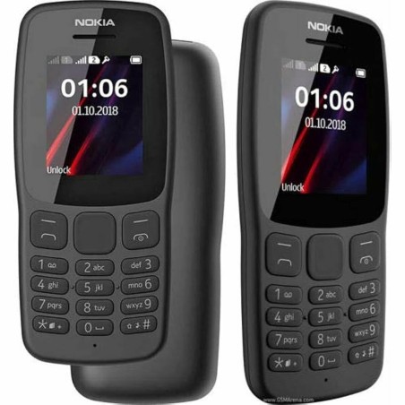 Smartphone Nokia 106 1,8" mediatek 6261d 4 MB Nero