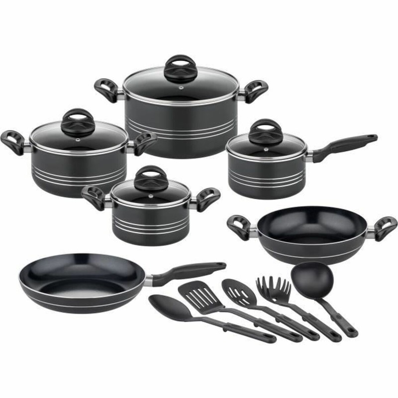 Batteria da Cucina GSW Nero Batteria da Cucina GSW Nero