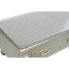 Tavolino da Caffè Home ESPRIT Metallo Cristallo 100 x 52 x 46 cm