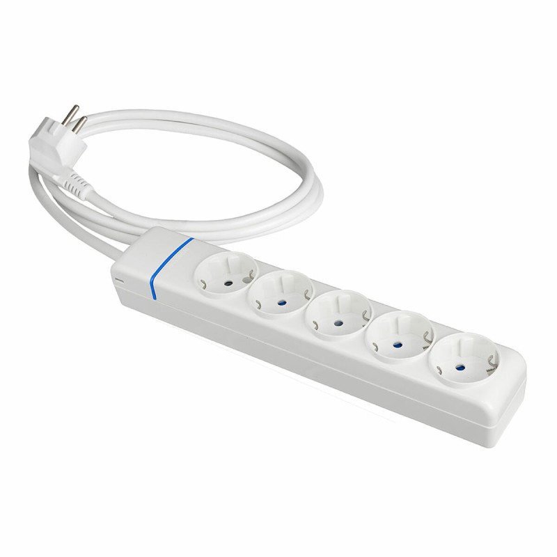 Multipresa con 5 Prese senza Interruttore Solera 8015p 250 V 16 A (1,5 m) Multipresa con 5 Prese senza Interruttore Solera 8015p 250 V 16 A (1,5 m)