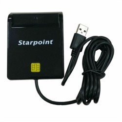 Lettore di Schede DNI/SIP Cherry STP_SCRZW-1 Nero