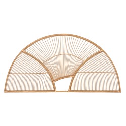 Testiera del Letto Home ESPRIT Bambù Rattan 160 x 2 x 80 cm