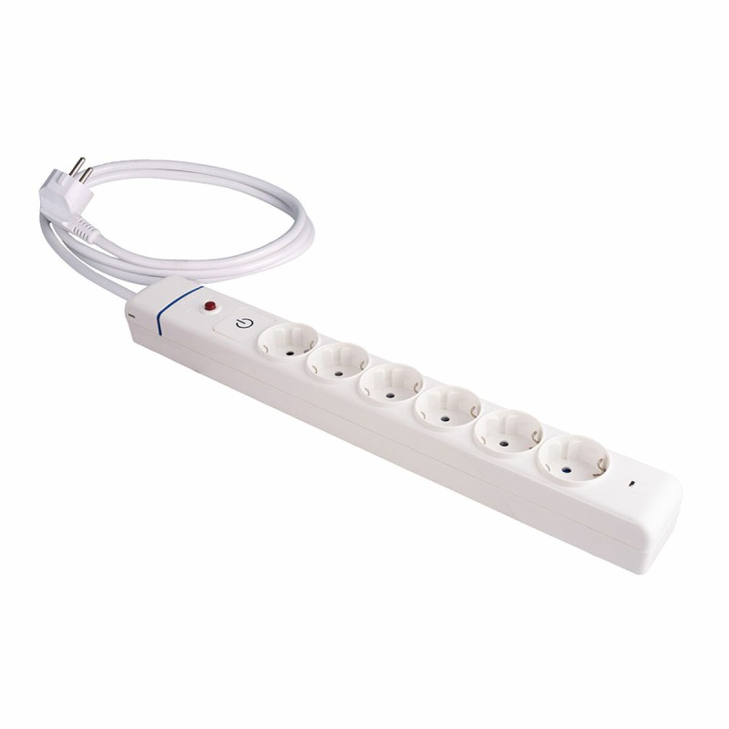 Multipresa 6 Prese con Interruttore Solera 61ilso 250 V 16 A (1,5 m) Multipresa 6 Prese con Interruttore Solera 61ilso 250 V 16 A (1,5 m)