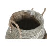 Set di Cestini Home ESPRIT Arancio Naturale Erba di mare (2 Pezzi)