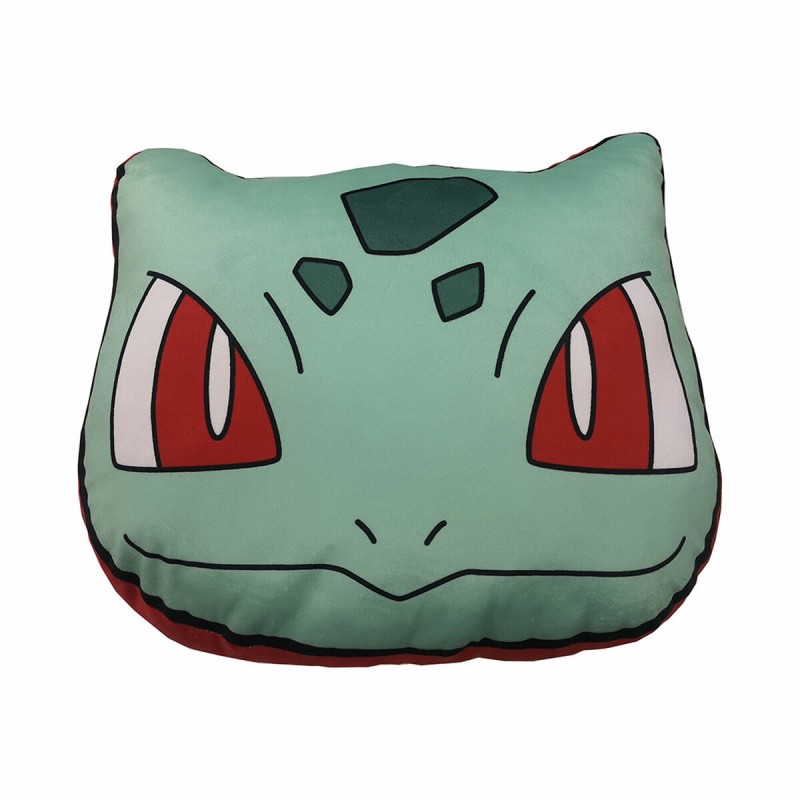 Cuscino 3D Pokémon Bulbasaur 40 x 40 cm Cuscino 3D Pokémon Bulbasaur 40 x 40 cm