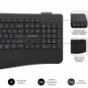 Tastiera e Mouse Subblim SUBKBC-DCOPW2 Nero