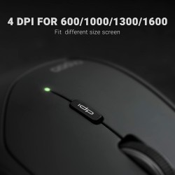 Mouse Rapoo Nero Verde 1600 dpi