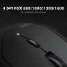 Mouse Rapoo Nero Verde 1600 dpi