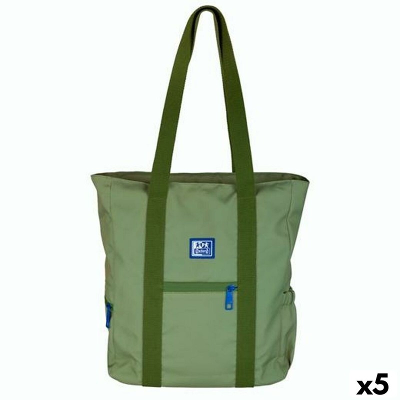 Borsa Oxford B-TRENDY SAFARI Verde 34 x 31 x 12 cm (5 Unità) Borsa Oxford B-TRENDY SAFARI Verde 34 x 31 x 12 cm (5 Unità)