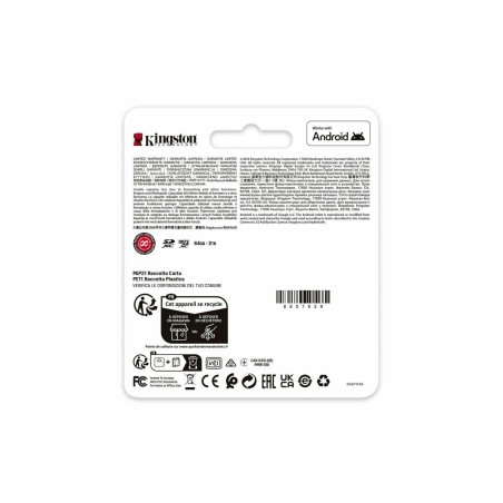 Scheda Di Memoria Micro SD con Adattatore Kingston SDG4/256GB 256 GB