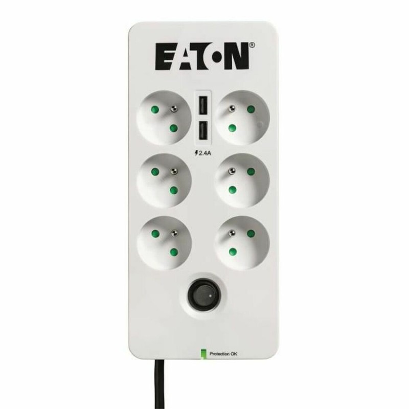 Protezione da sovratensioni Eaton PB6TUF Bianco Protezione da sovratensioni Eaton PB6TUF Bianco