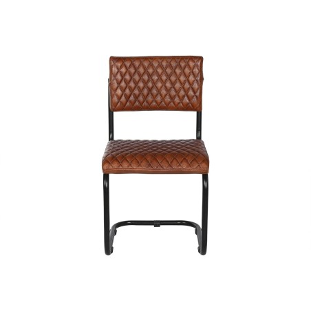 Sedia Home ESPRIT Marrone Nero 47 x 50 x 88 cm