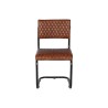 Sedia Home ESPRIT Marrone Nero 47 x 50 x 88 cm