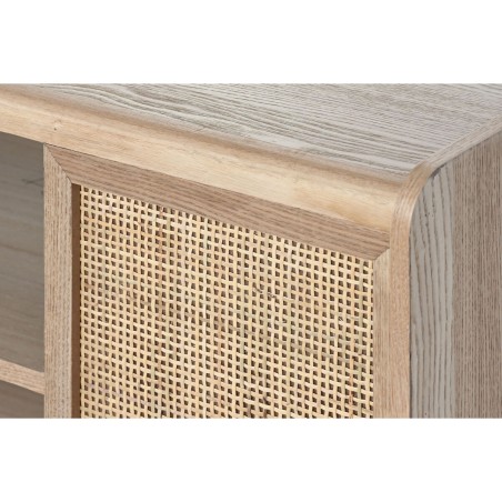 Mobile TV Home ESPRIT Naturale Rattan Legno di paulownia 120 x 35 x 54 cm