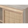 Mobile TV Home ESPRIT Naturale Rattan Legno di paulownia 120 x 35 x 54 cm