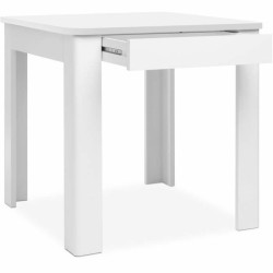 Tavolo da Pranzo Oslo Bianco 80 x 77 x 80 cm