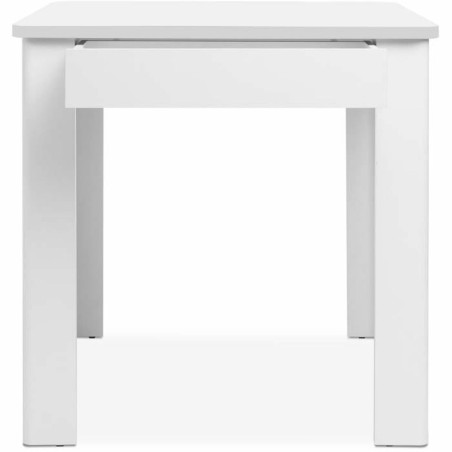 Tavolo da Pranzo Oslo Bianco 80 x 77 x 80 cm
