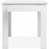 Tavolo da Pranzo Oslo Bianco 80 x 77 x 80 cm