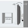Supporto TV Techly 301276 65" 60 Kg