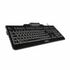 Tastiera con Lettore Cherry JK-A0100ES-2 Nero Qwerty in Spagnolo