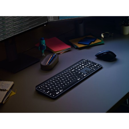 Tastiera Logitech 920-010251 Grafite Qwerty in Spagnolo QWERTY Qwerty US