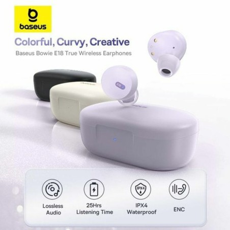 Auricolari con Microfono Baseus A00023800533-00 Porpora