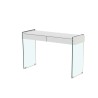Ingresso DKD Home Decor Bianco Trasparente 120 x 40 x 76 cm