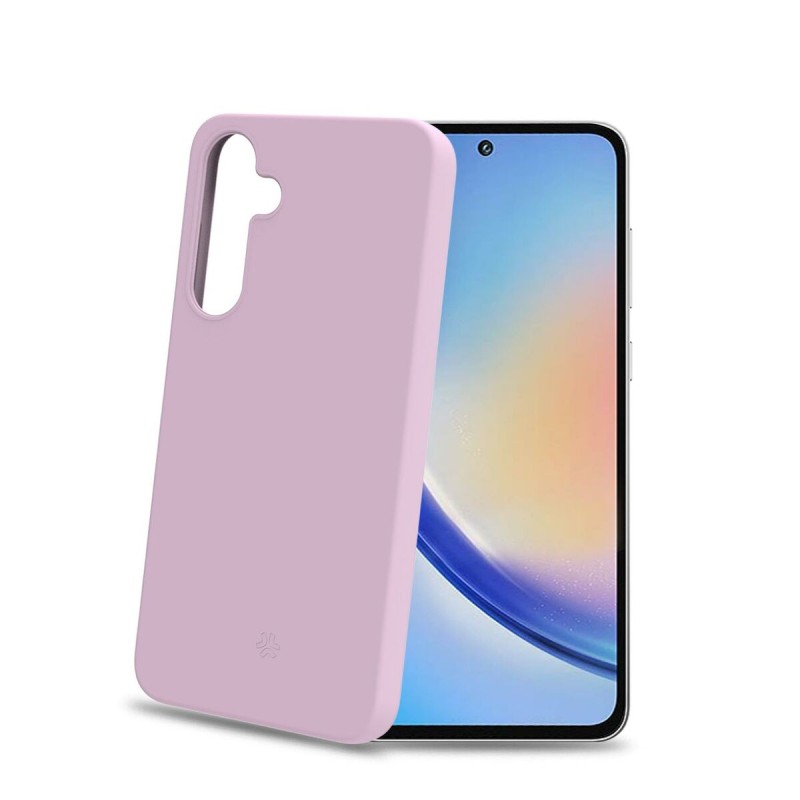 Custodia per Cellulare Celly CROMO1064PK Rosa Galaxy A55 Custodia per Cellulare Celly CROMO1064PK Rosa Galaxy A55