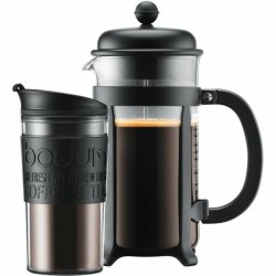 Caffettiera a Stantuffo Bodum Nero 1,25 L 0,35 L (8 Unità)
