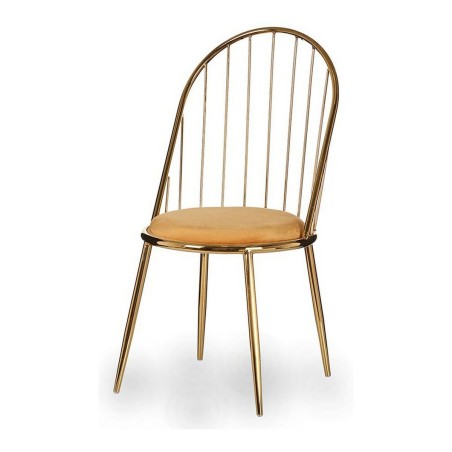 Sedia Dorato Barre Senape 48 x 95,5 x 48 cm