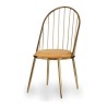 Sedia Dorato Barre Senape 48 x 95,5 x 48 cm