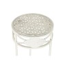 Set di 3 tavoli Home ESPRIT Bianco 30,5 x 30,5 x 70 cm (3 Pezzi)
