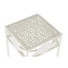 Set di 3 tavoli Home ESPRIT Bianco 30 x 30 x 70 cm (3 Pezzi)