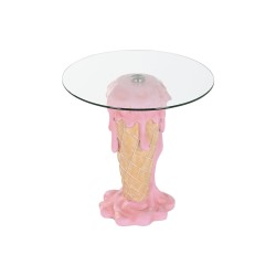 Tavolo aggiuntivo Home ESPRIT Rosa 48 x 48 x 49 cm