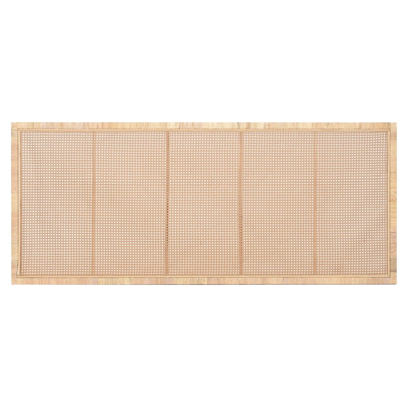 Testiera del Letto Home ESPRIT Marrone Chiaro 190 X 2,5 X 80 CM Testiera del Letto Home ESPRIT Marrone Chiaro 190 X 2,5 X 80 CM